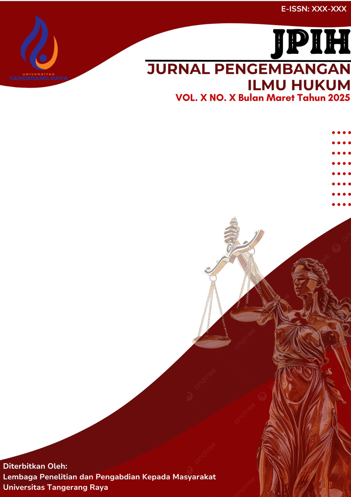 JPIH-Jurnal Pengembangan Ilmu HUKUM